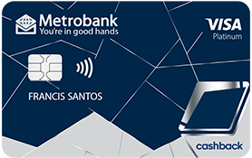 Metrobank Cashback Visa
